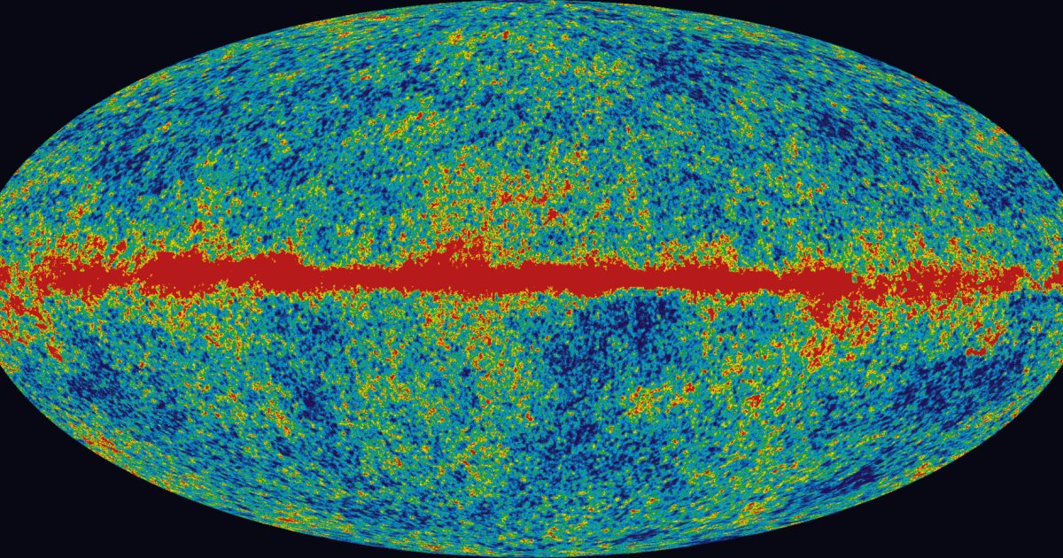 The oldest light we can see